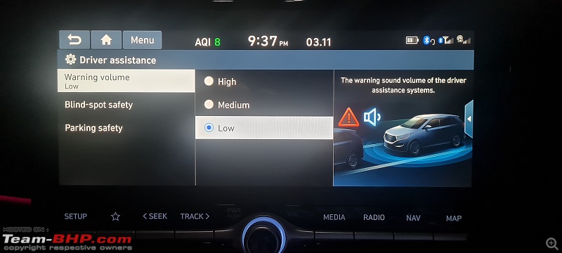 My New Hyundai Alcazar 1.5L Turbo-Petrol DCT-drive-assistance-alert-volume.jpg