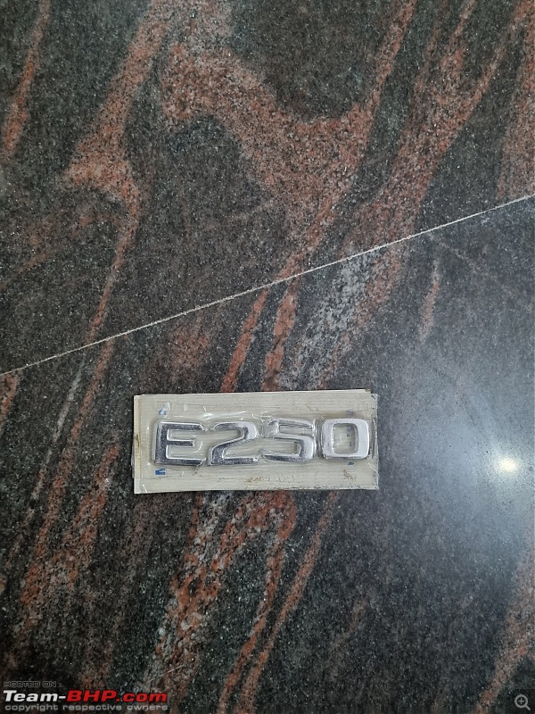 My Adventure in buying a Used 1998 Mercedes W210 E250 Diesel | EDIT: Restoration completed-e250-badge.jpeg