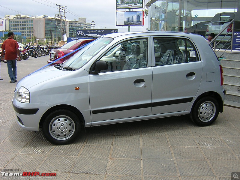 Took Delivery - Hyundai Santro Xing AT - Space Silver-dscn9291.jpg