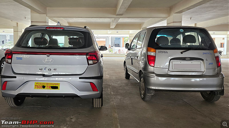 Our two Hyundais compared...25 years apart | Our Santro DX & Grand i10 Nios-santro-i10-nios-rear.png