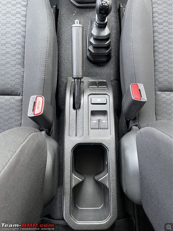 Maruti Jimny Zeta MT Review-cup-holders.jpg