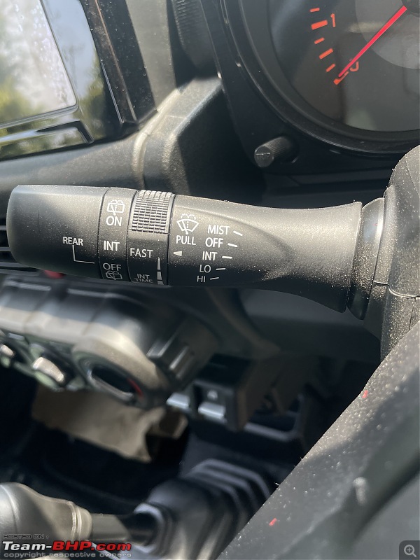 Maruti Jimny Zeta MT Review-wiper-stalk-controls.jpg