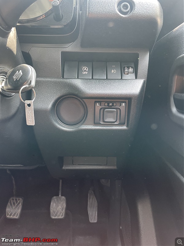 Maruti Jimny Zeta MT Review-mirror-adjust-buttons.jpg