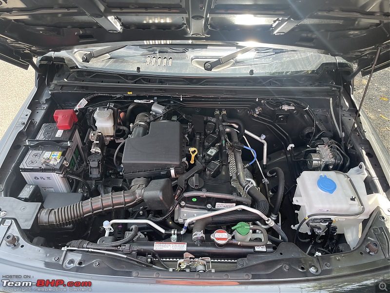 Maruti Jimny Zeta MT Review-engine-bay.jpg