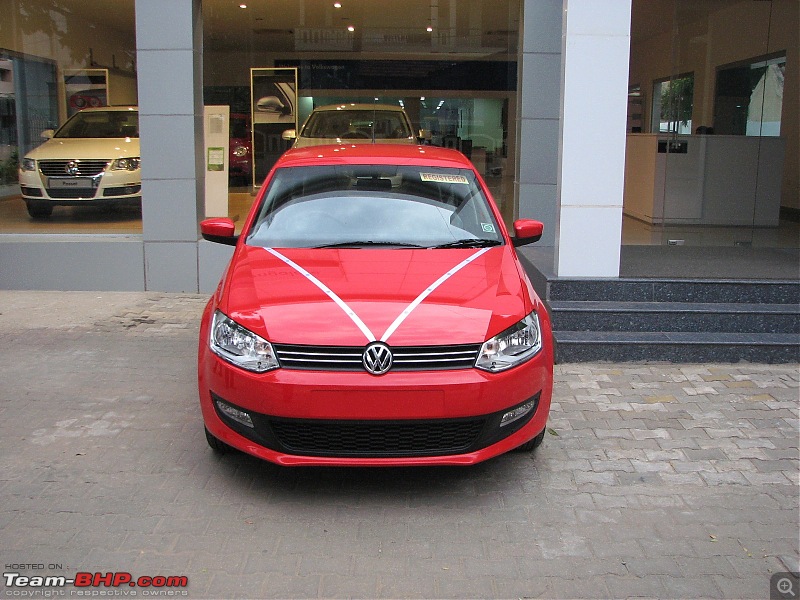 Finally, the red beauty comes home, yes, its a VW Polo - Highline-2.jpg