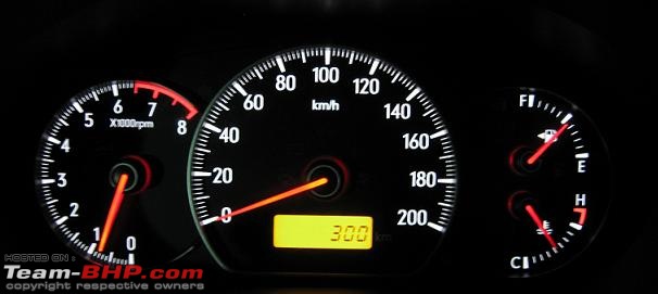 Beast prevails over beauty. Story of my SX4-ZXi VVT-dashboard300km.jpg