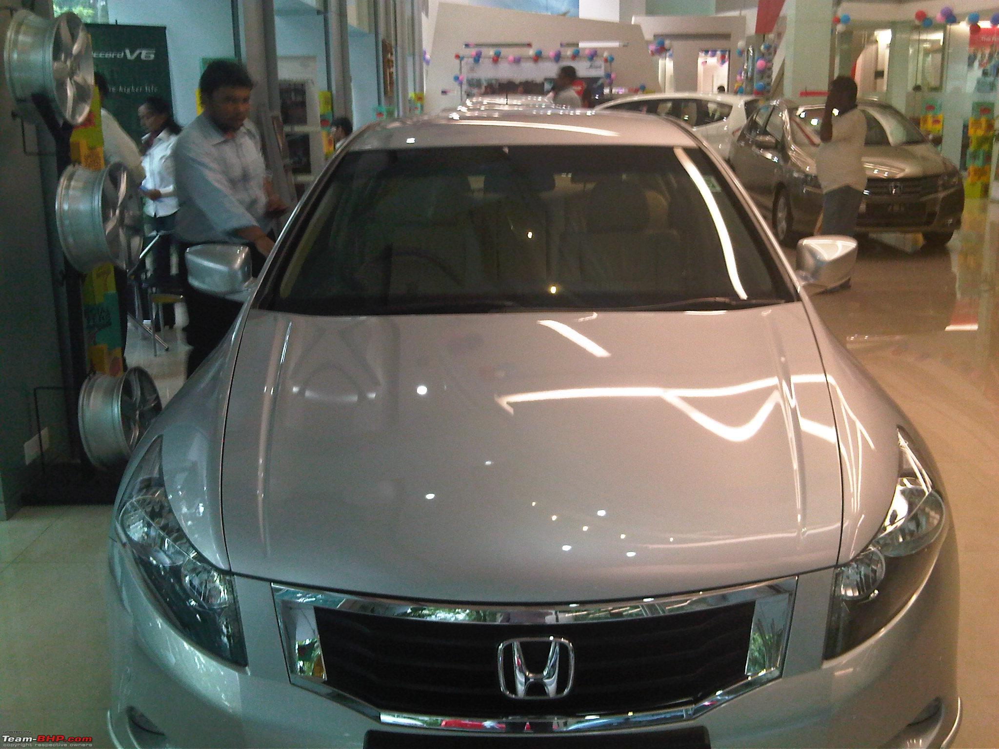 New Honda Accord At With Elegance Kit Team Bhp