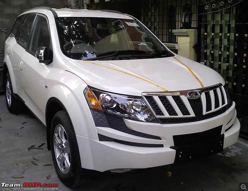 XUV500 W8 FWD Satin White: Buying experince and initial ownership-11.jpg