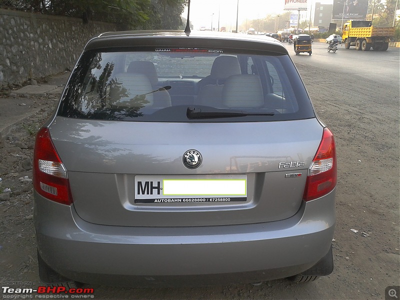 Cancelled Honda Jazz booking. Brought home a Skoda Fabia 1.6!-rear.jpg