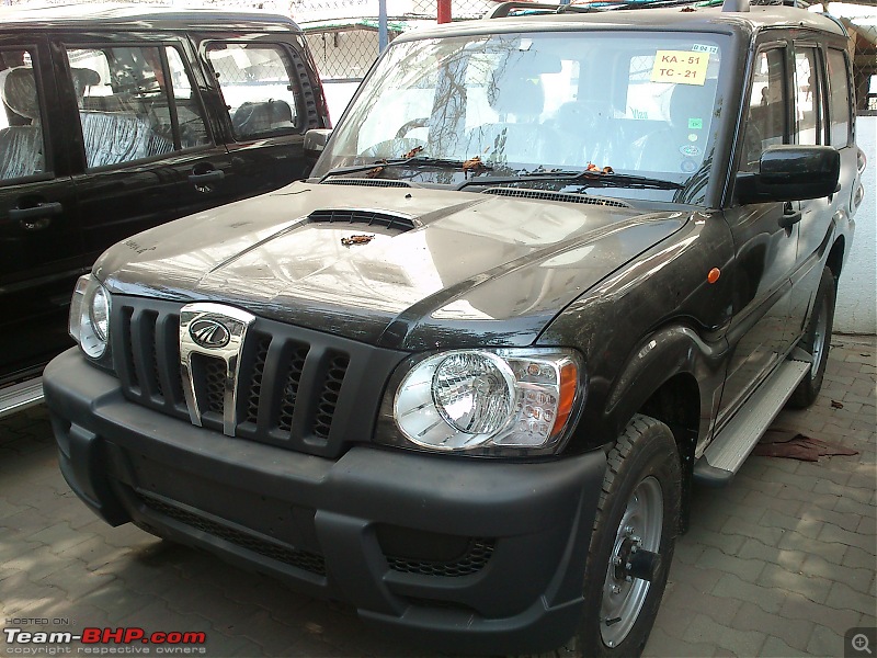 Team-BHP's first Mahindra Scorpio LX 4WD-beofore-del.jpg