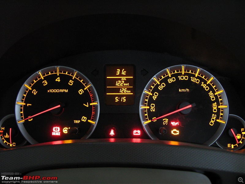 I am in LUV literally - My Maruti Ertiga ZXI-inst-console.jpg