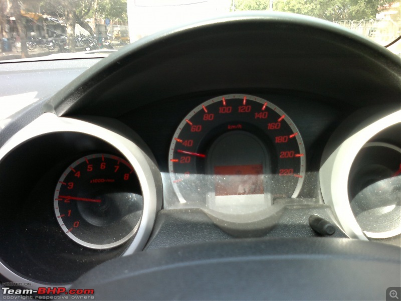 Spirit and Energy - That's my Honda Jazz-glareonspeedo.jpg