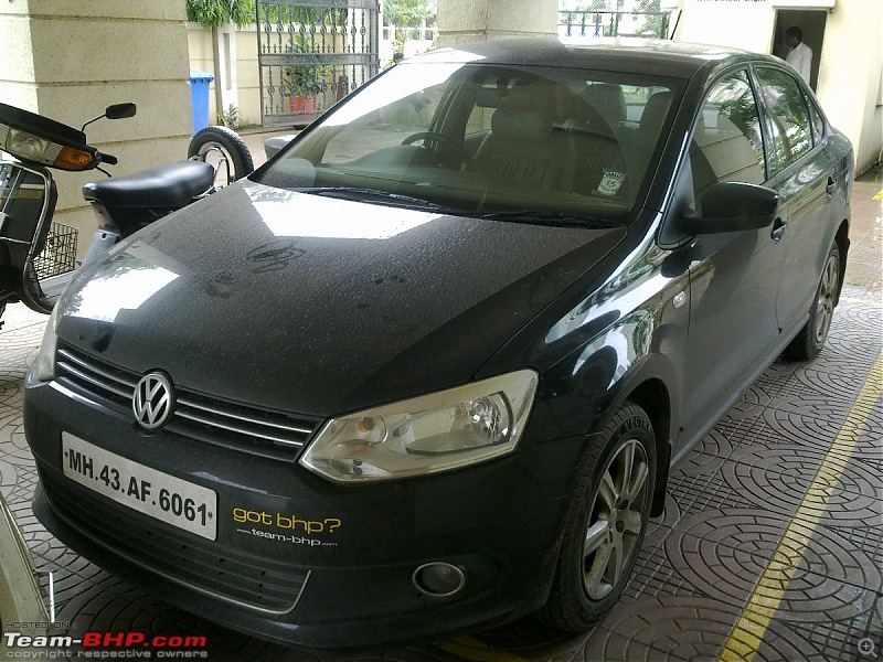 Dark Knight has arrived! VW Vento TDi Highline. EDIT: 5th Service done-29072012684.jpg