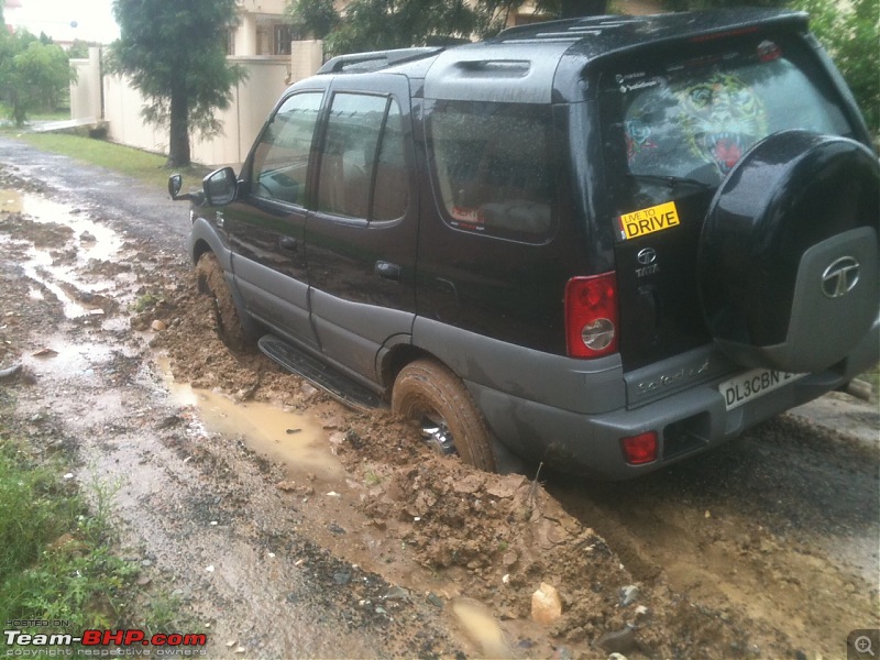 Tata Safari 2.2 Vtt Quartz Black: Aka "The Truck". Now with Racedynamics install-photo.jpg