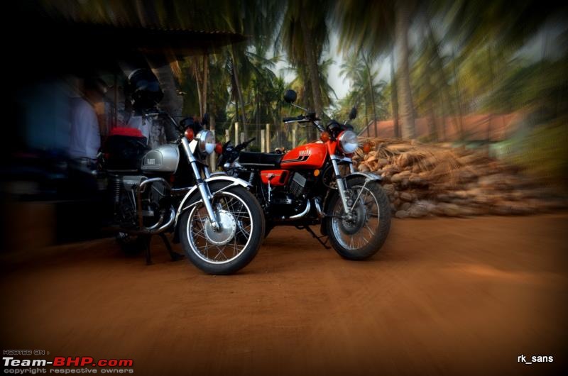 Mindless Rambles and eventually it is Kundadri. 7 Bikers go Camping!-blazing-rd.jpg