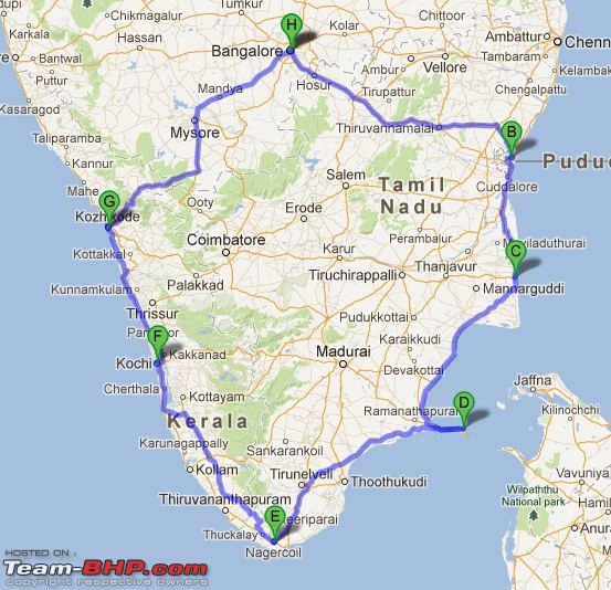 South Indian Coast to Coast ride - 1975 kms, 7 days, 3 states-originalroute.jpg