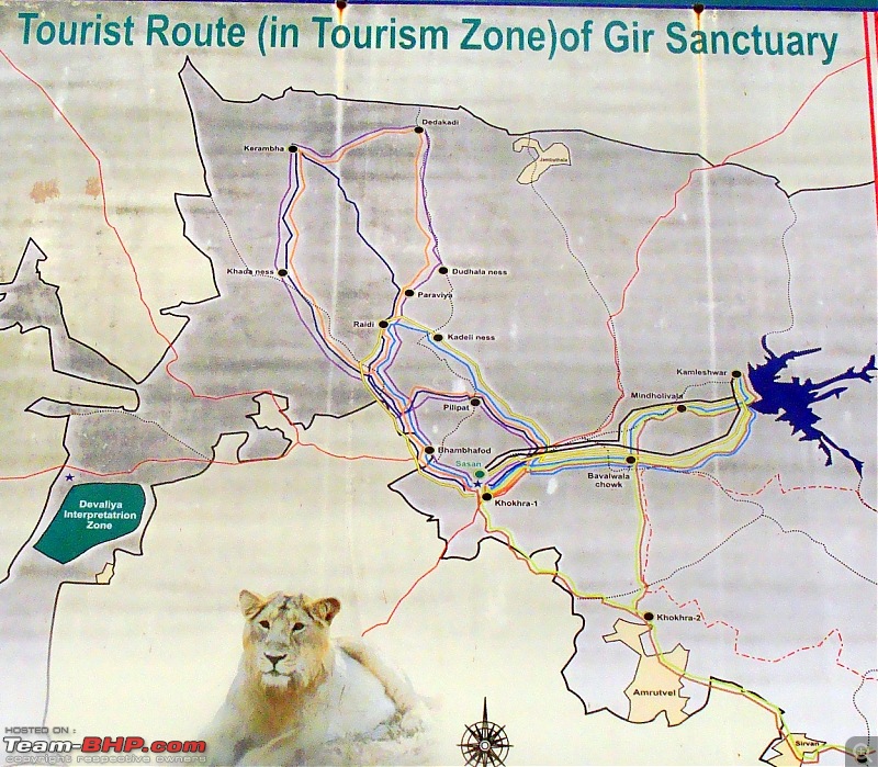 Hawk-On-Fours (H-4) Roadtrip: Reminiscences of Gir Forest-mapzones.jpg