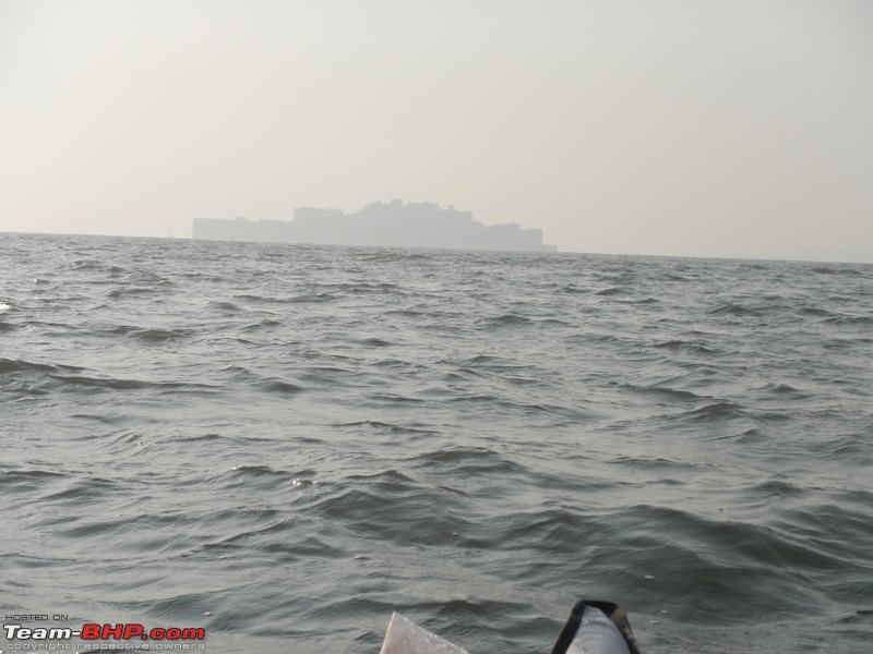 Going solo at 5 kmph - Mumbai to Goa in an inflatable kayak!-murudindistance.jpg