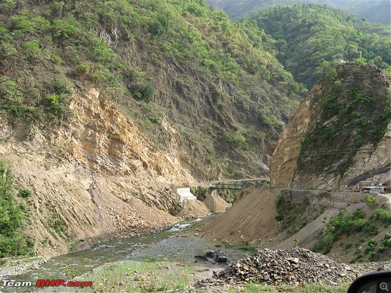 To Yamunotri & Gangotri: Witnessed Landslides, Cloudburst, Floods & Traffic Jams-drive_3_yamuna_bridge.jpg