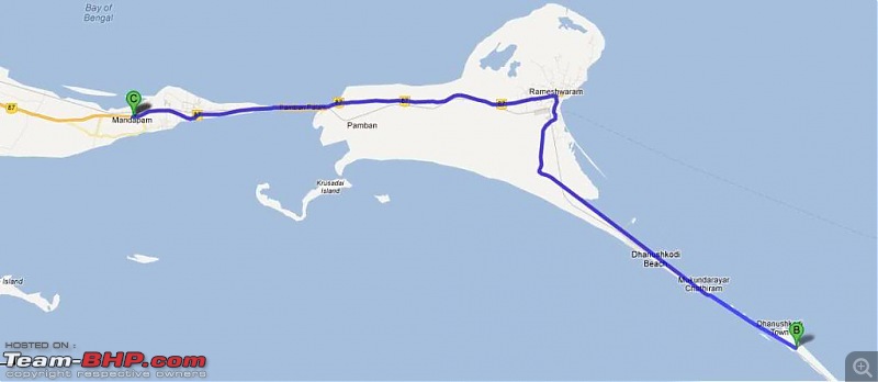Honda CBR 250 Coastal Ride: Took a year to complete!-dmap1.jpg