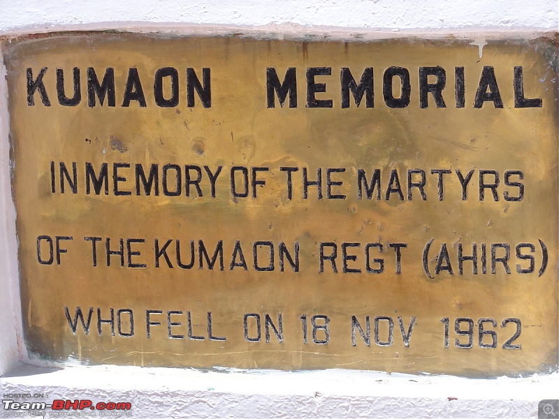 Ahir Dham - Zero KM, Ladakh. A Tribute & Travelogue-kumaon_memorial.jpg