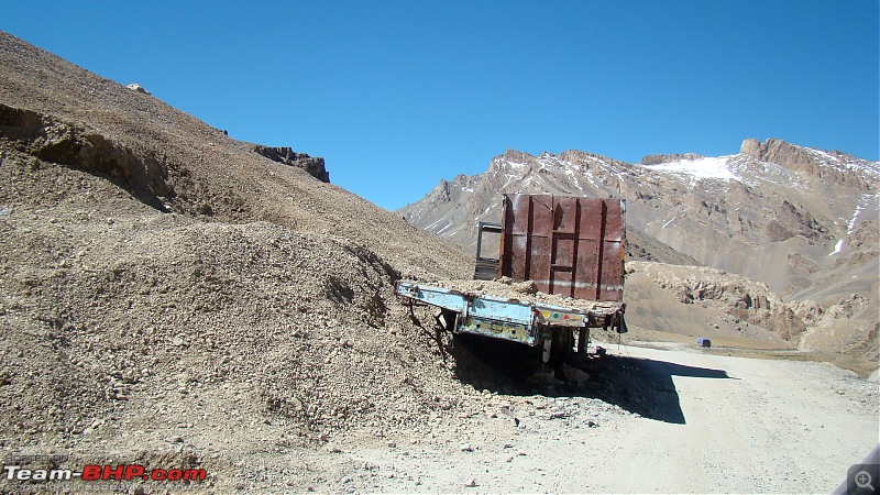 Ahir Dham - Zero KM, Ladakh. A Tribute & Travelogue-3abandonedtruck.jpg