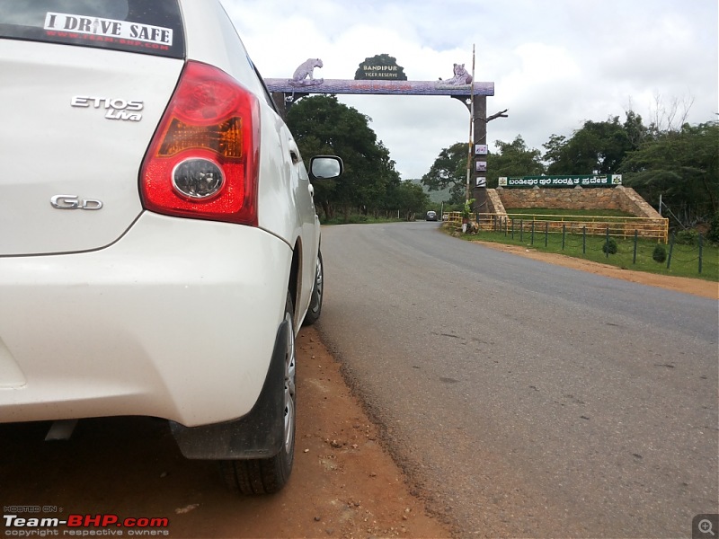 Beautiful Ooty Photologue: Live to Drive-bandipur_start.jpg