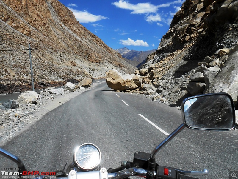 Through The Wild Desert Mountains and Spiritual Awakening. Ladakh, 2007/09-drass-landslide.jpg