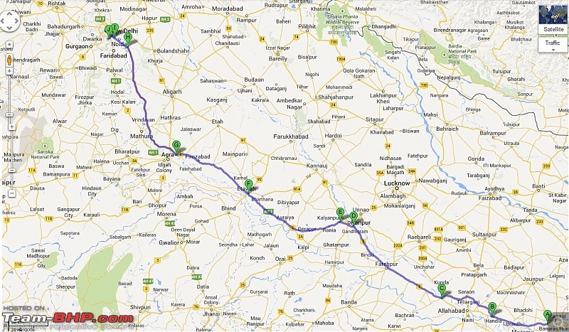 A humble beginning: Driving from Delhi to Kolkata-map1.jpg