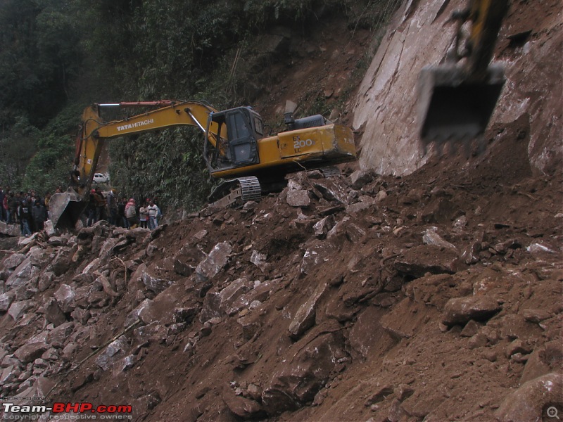 Dusted: Zero Point, North Sikkim, 15748 FT-landslideuphill2.jpg