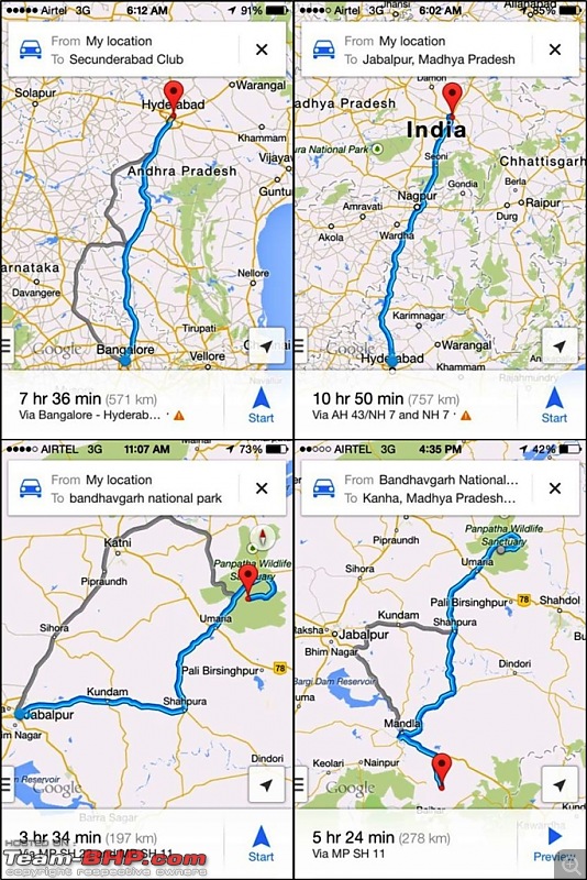 Road Trip from Bangalore: Marble Rocks, Bandhavgarh & Kanha in a Bolero-route-map-1.jpg