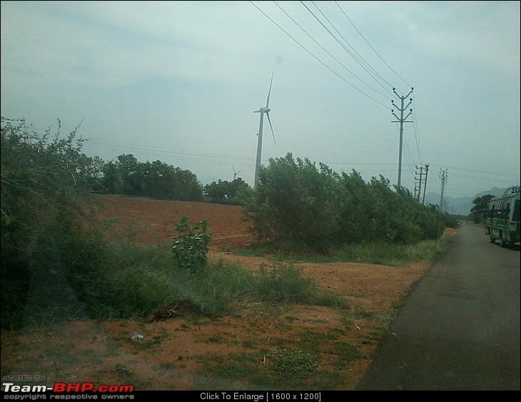 Bangalore to Thekkady - Many alternate roads, still good timing-windmills-near-theni.jpg