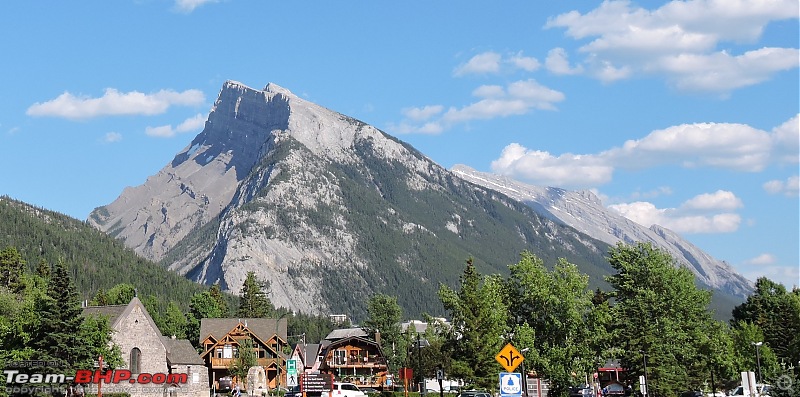 Banff National Park: Niagara Falls, Canada-mt.-rundle-banff-town-foreground.jpg