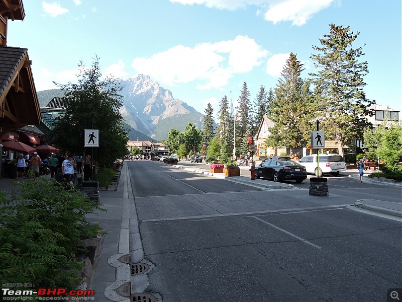 Banff National Park: Niagara Falls, Canada-streets-banff-flanked-rockies-2.jpg