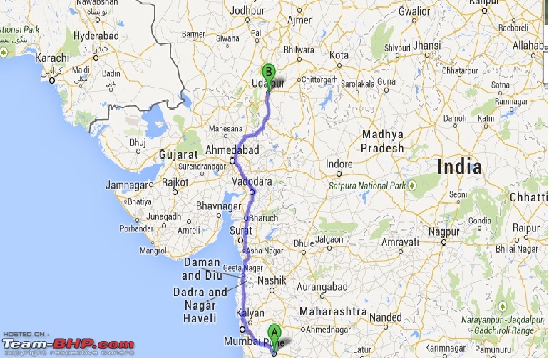 Pune to Pune via Ladakh - The White Beast conquers everything in between-route.jpg