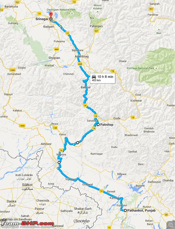 Polo GT TDI Chronicles: Ladakh and beyond! 5543 km, 13 days, 8 states, 2 souls & 1 car!-day-3-pathankot-srinagar.png