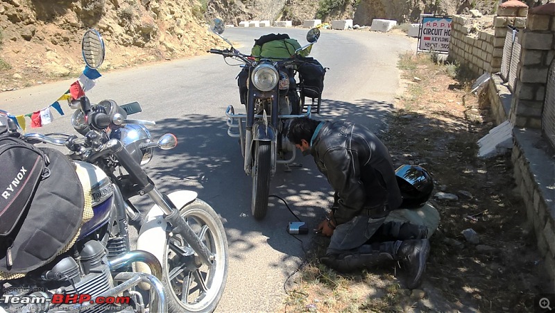 Road Trip: Triumph Bonneville gets Ju-Leh'd!-puncture.jpg