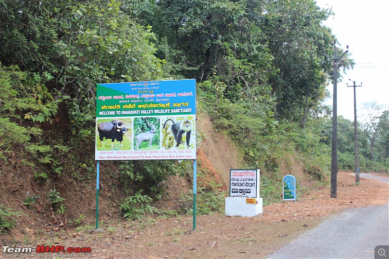 Solo 2000 km road-trip in my Jazz: Mumbai- Gokarna- Maravanthe- Jog Falls- Murudeshwar- Dandeli- Goa-sharavati-wild-life-board-entry.jpg