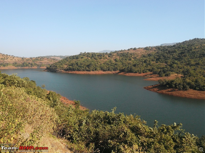 With my TUV300 to Sinhagad Fort, Balaji Temple, Narayanpur & Shivthar Ghal-54another-shot-backwater.jpg