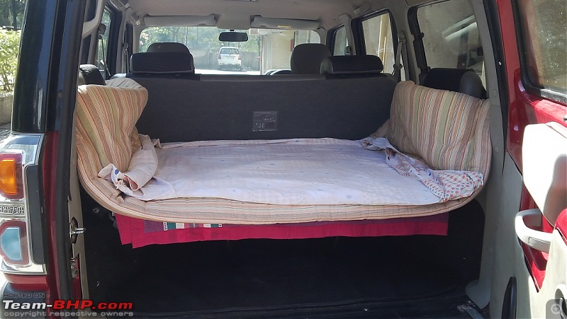 Mumbai to Rajasthan in a Zoomcar Scorpio!-mattress.jpg