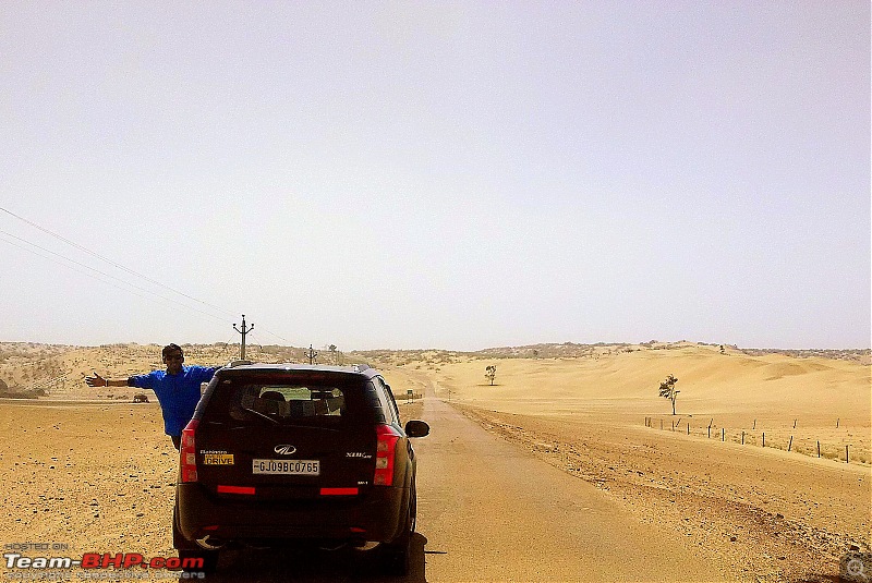 At the International Border - With an XUV500 to International Border Pillar No. 609-img_20150308_132551.jpg