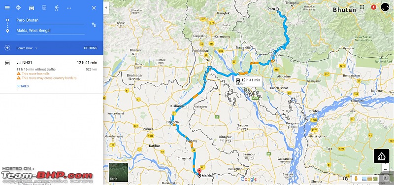 In a Mahindra Bolero to the Land of Happiness - Bhutan!-map_09.jpg