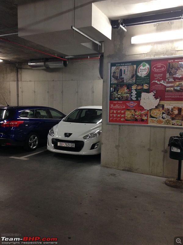 Driving a Peugeot in Croatia: Dubrovnik to Split-parking_lot.jpg