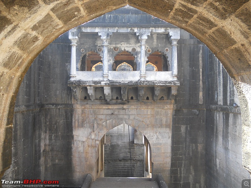 A day-trip: Baramotichi Vihir, Kaas Lake & Shivsagar Lake, Bamnoli-17-rear-viewing-gallery-seen-entrance-arch.jpg