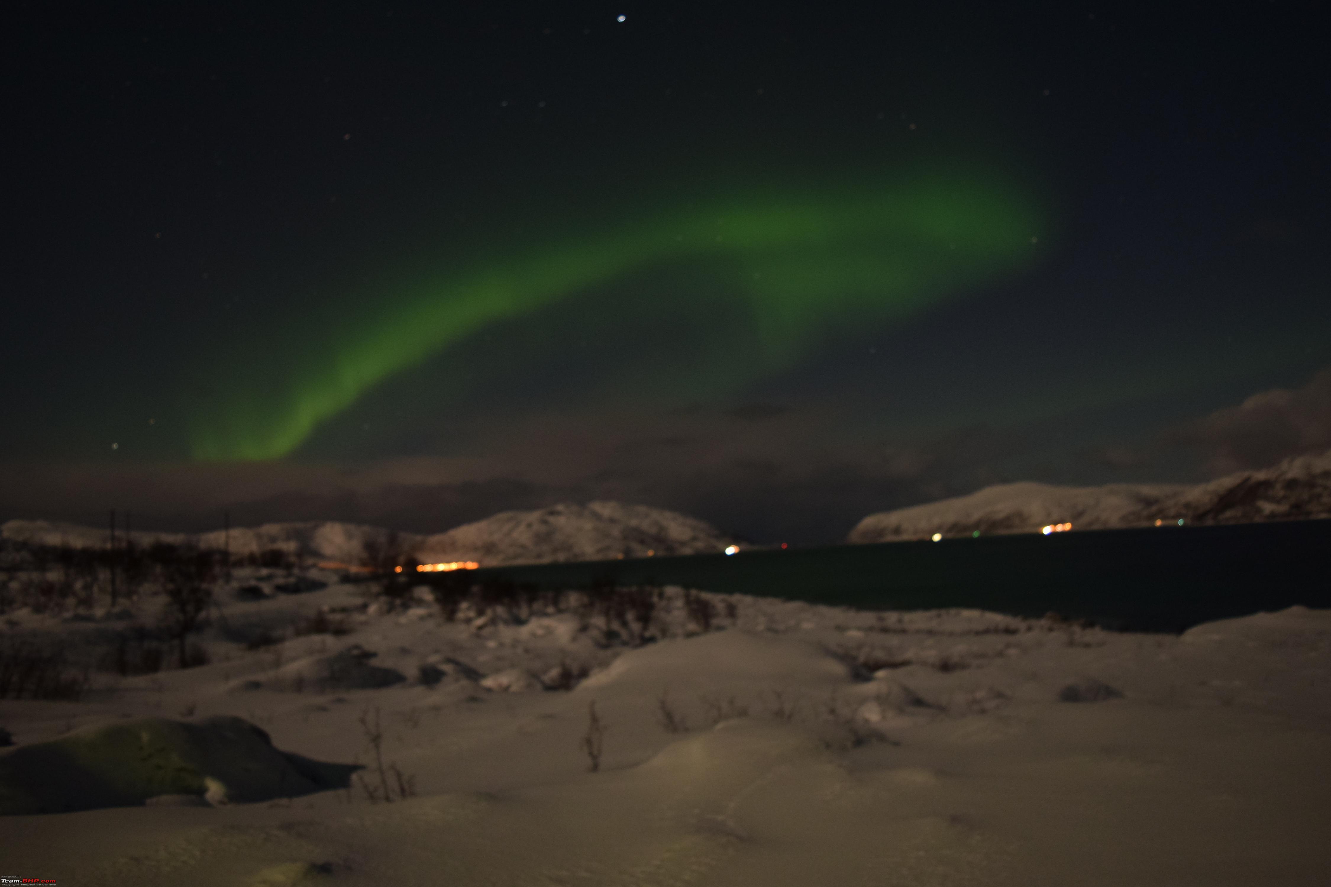 The Aurora Borealis can be seen from several locations in 