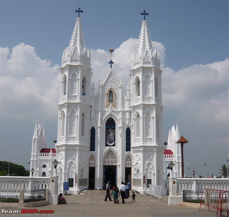 Temple Run: A triangular drive to the Greatest Ganesha Temples in Tamil Nadu!-vailankanni_basilica1.jpg