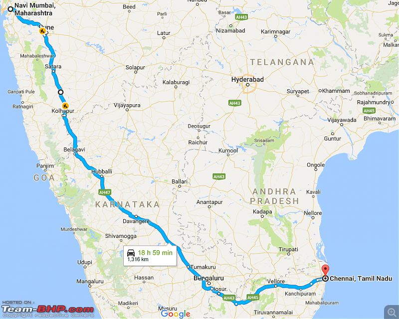 Polo GT TSI: Mumbai to Chennai during the Margazhi music season-onward-route-overall.png