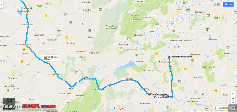 Tale of 2 Ranganatha Temples and a Fort-return-journey.png