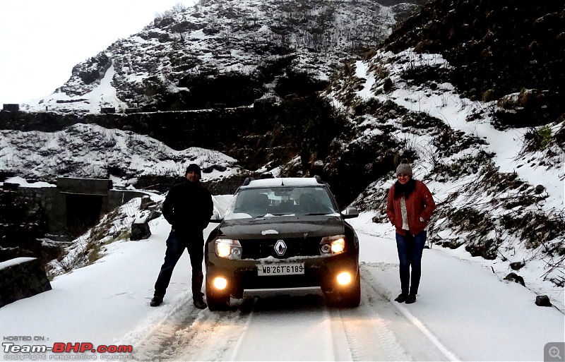 Duster AWD Twins drive to Sikkim-snow-me-meg.jpg