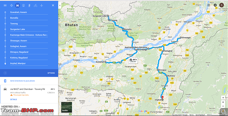 Exploring the magnificent 7 States of North-East India on motorcycles-route-1-1.png